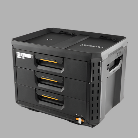 TOUGHBUILT STACKTECH XL 3-Drawer Plastic/Metal Tool Box