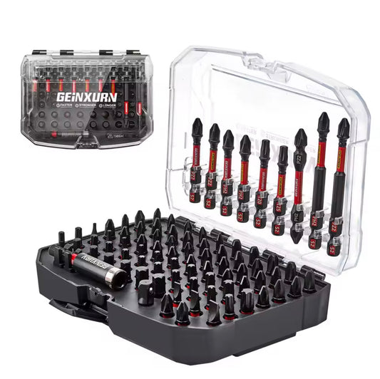 Geinxurn 83PC Magnetic Driver Bit Set w/ Storage Case