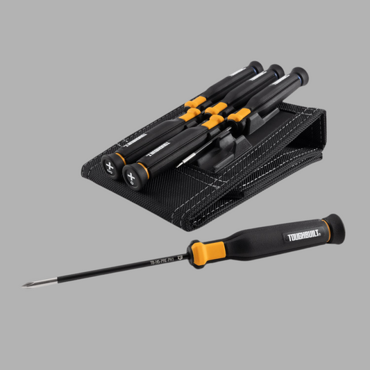 TOUGHBUILT 6 Pc. Precision Screwdriver Set