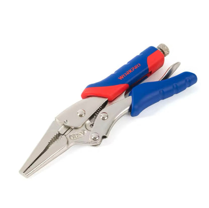 WORKPRO 6.5” Quick Release Long Nose Locking Pliers
