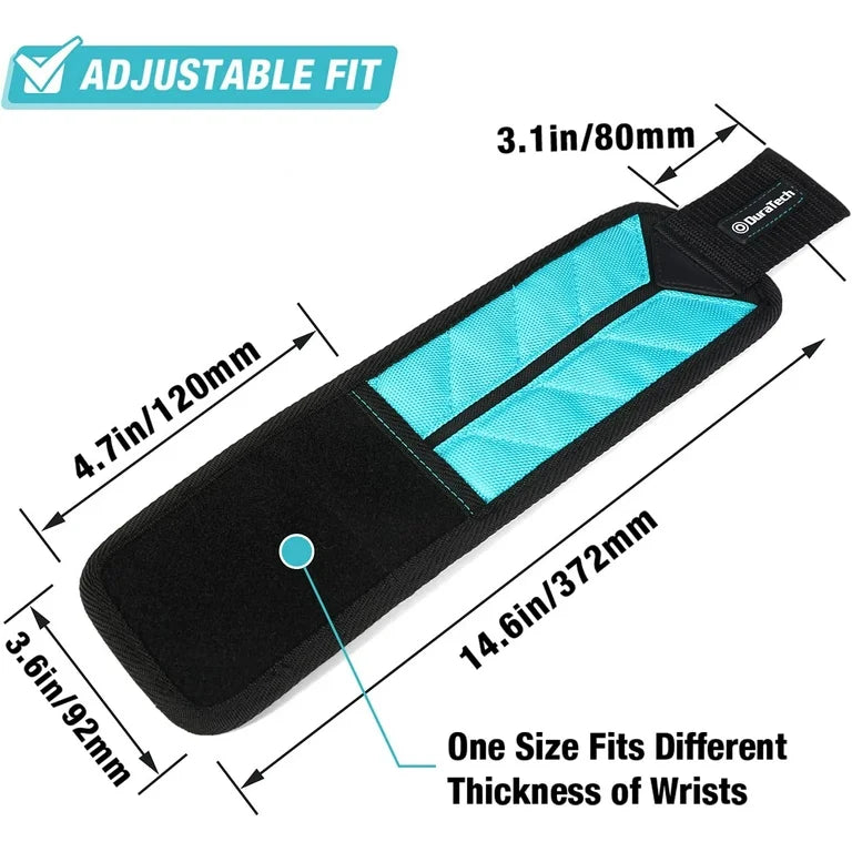 DURATECH 1/2PK Large Magnetic Wristbands