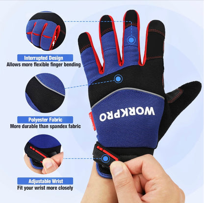 WORKPRO Safety Work Gloves - Medium