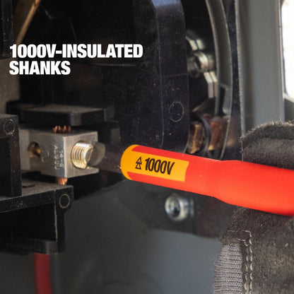 TOUGHBUILT 3Pc. 1000v Insulated Screwdriver Set
