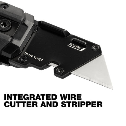 TOUGHBUILT Pry Bar Utility Knife W/ Storage