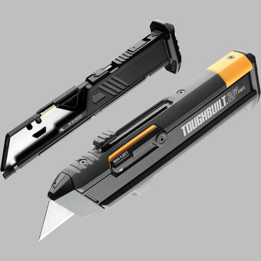TOUGHBUILT Reload Utility Knife + 2 Blade Mags